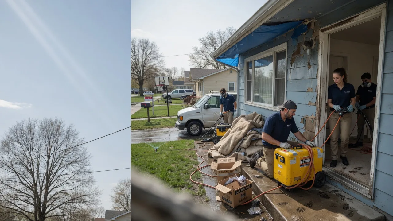 Basement Flood Cleanup in Lacon, IL near me